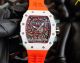 Replica Richard Mille RM 50-04 Kimi Raikkonen Tourbillon Chronograph Watch Red Gummy Strap (3)_th.jpg